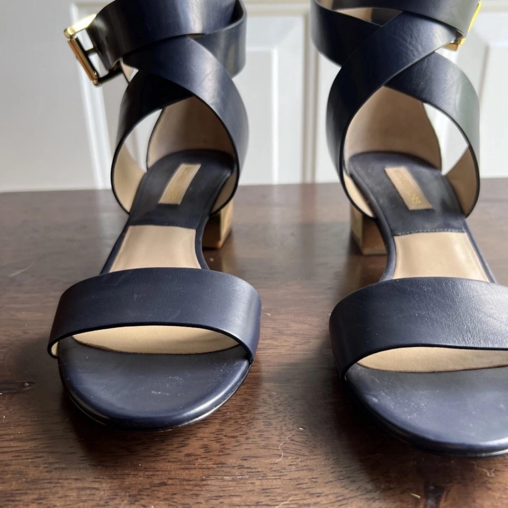 Michael Kors Navy Dress Sandals
